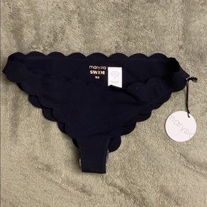 Marysia Scallop bikini bottom